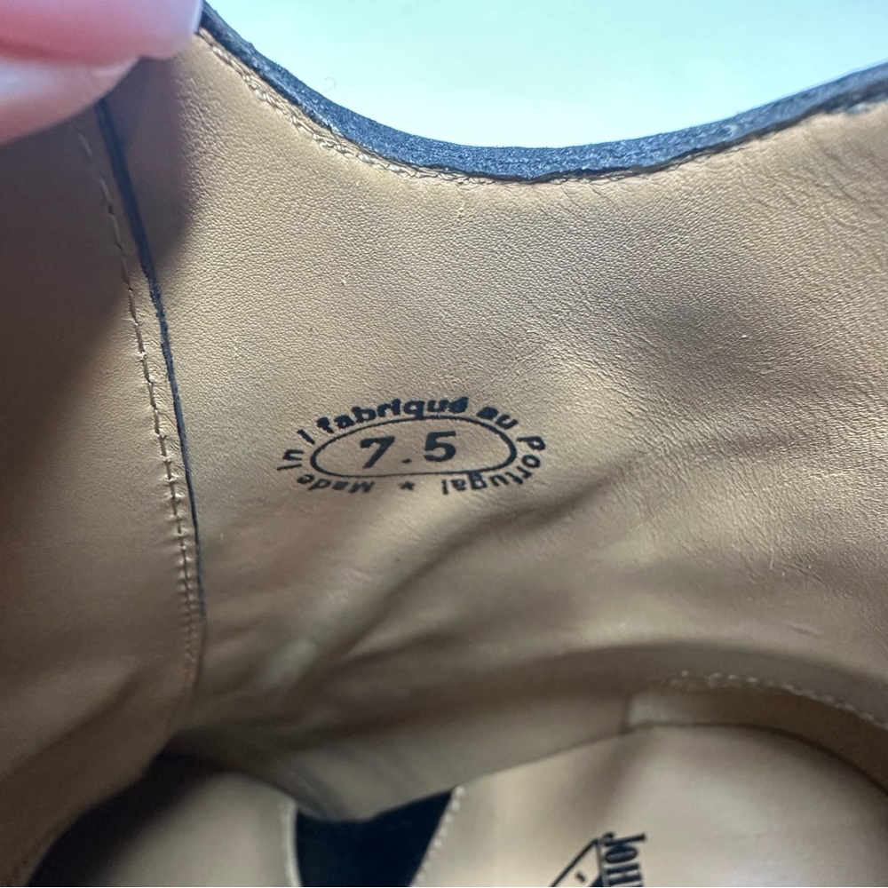 NEW John Fluevog Deliverance Brit Regal Lace-Up Ankle Booties w/ Rococo Heel 7.5 - Picture 15 of 15